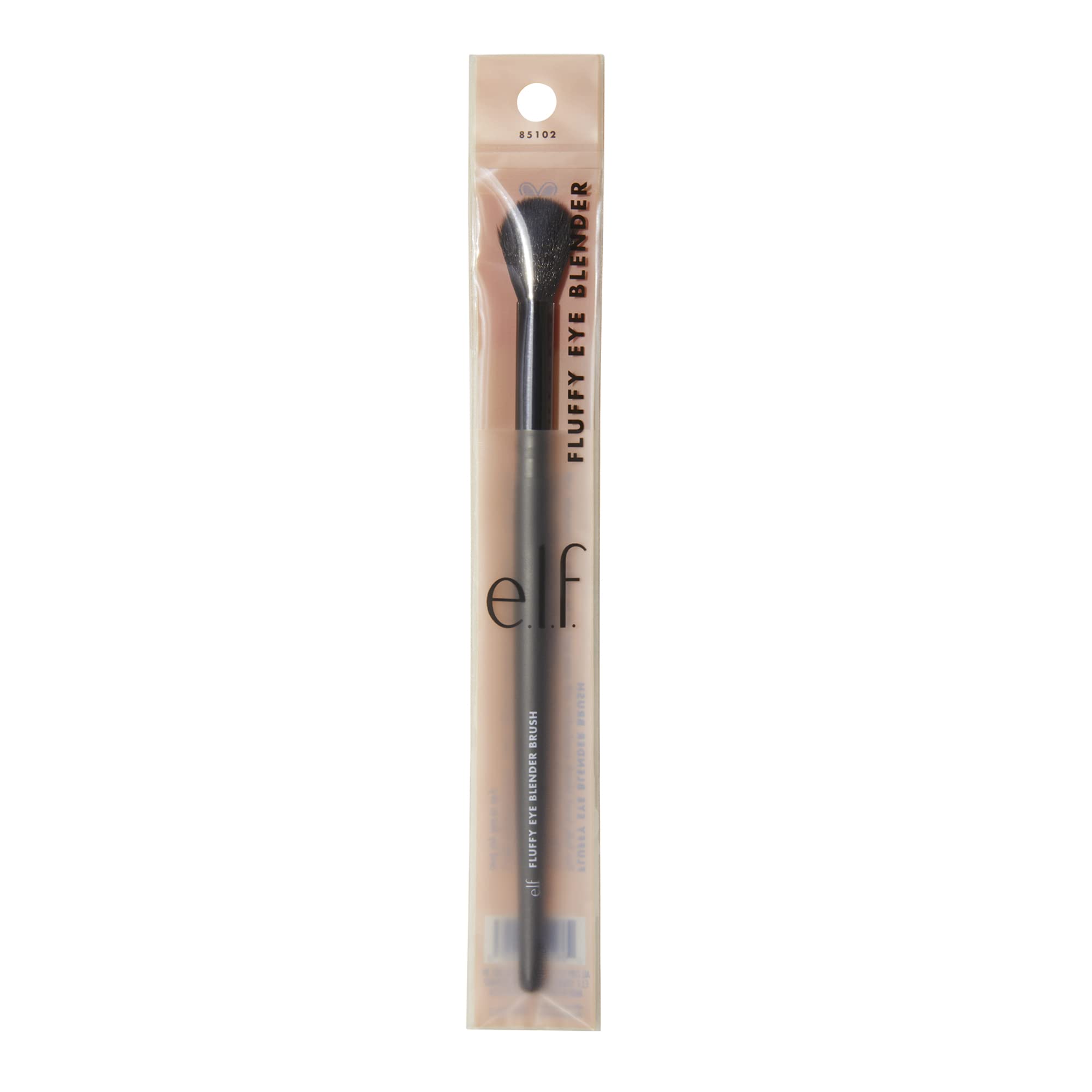 e.l.f. Fluffy Eye Blender Brush for Precision Application, Synthetic